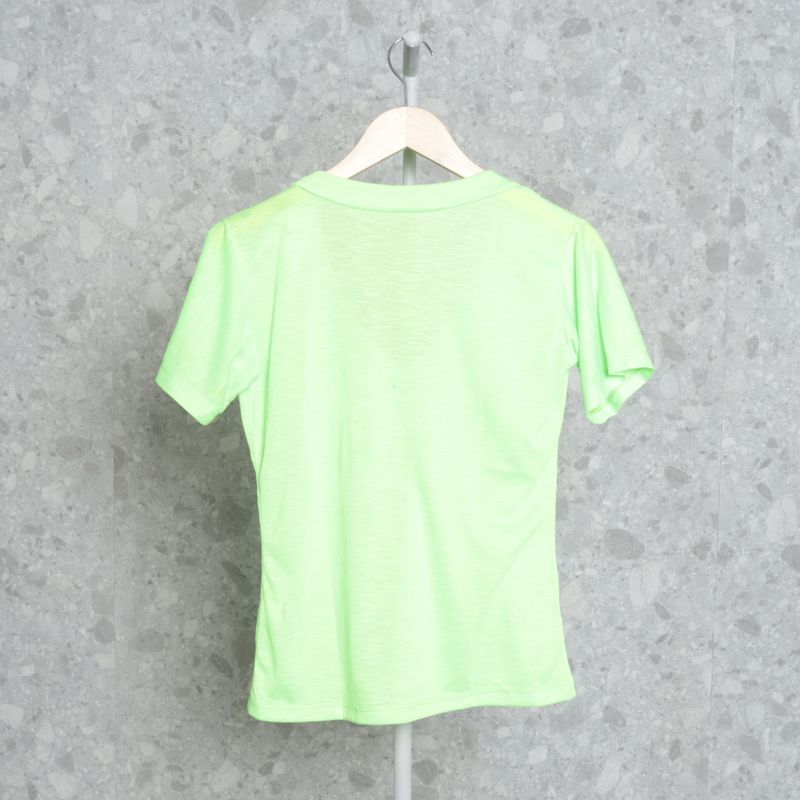 Blusas verde online fosforescente