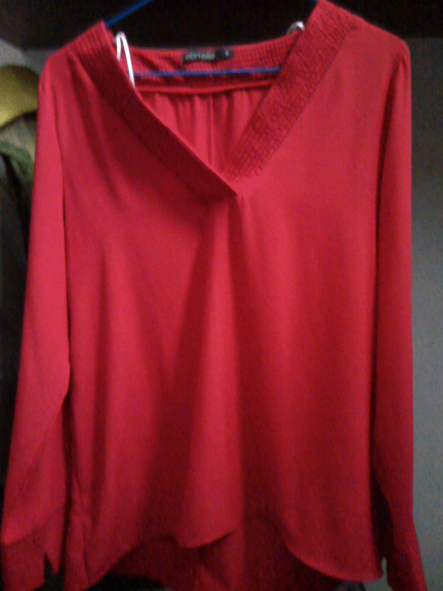 blusa vermelha feminina renner