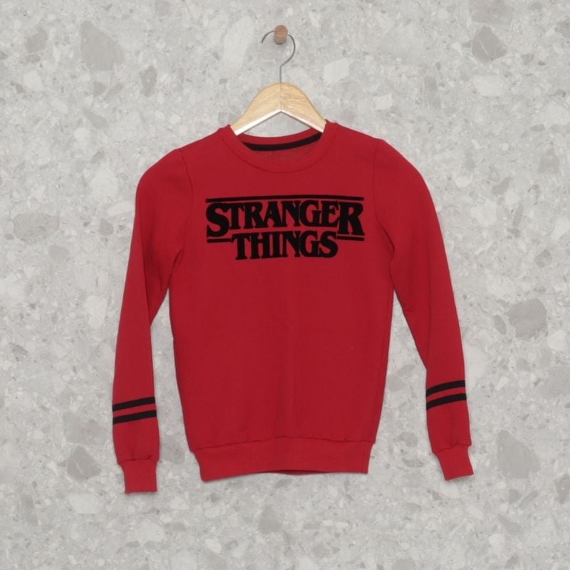 Moletom stranger fashion things riachuelo