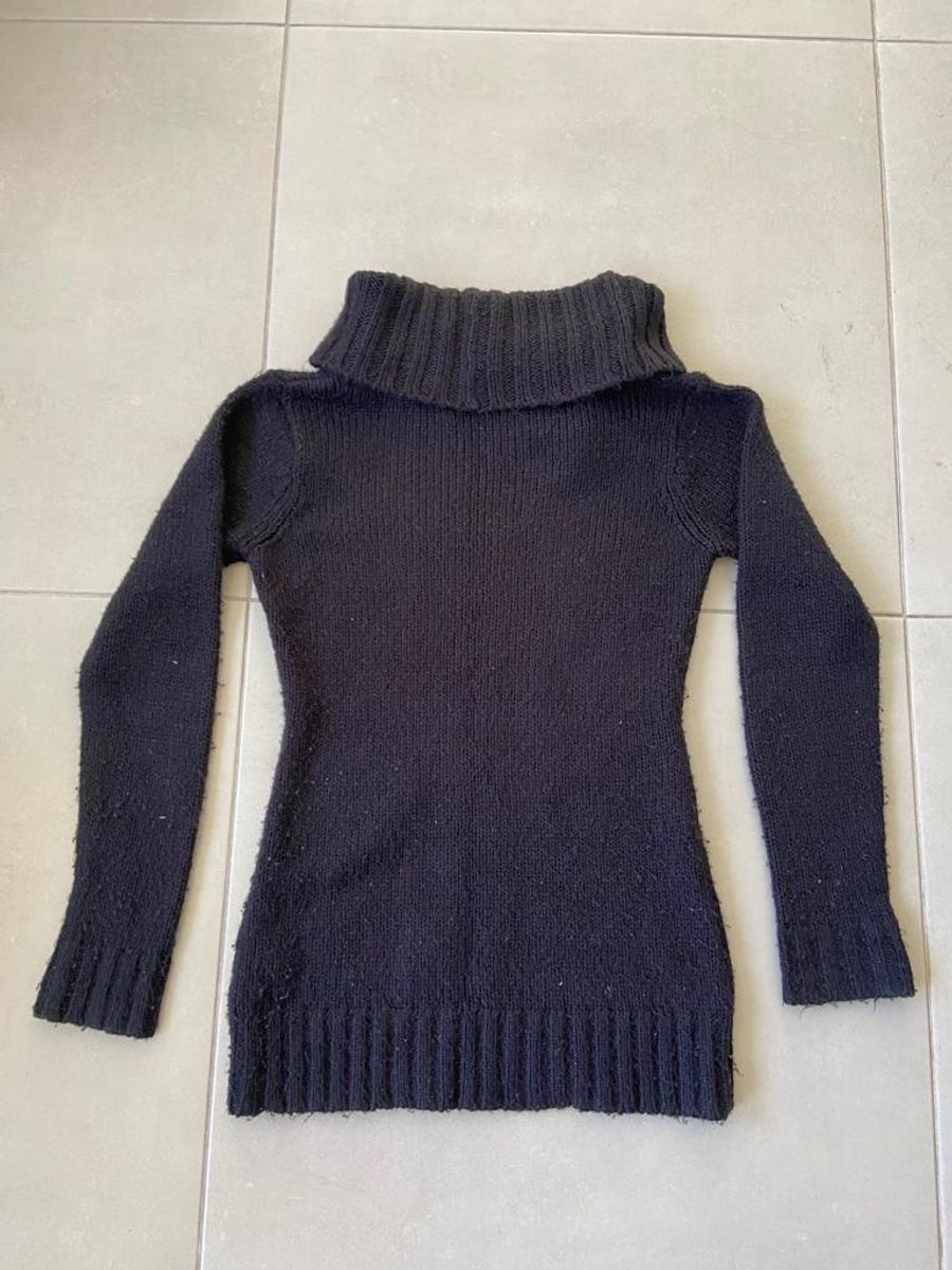 Blusão de Lã | Blusa Feminina Luigi Bertolli Usado 85309661 | enjoei