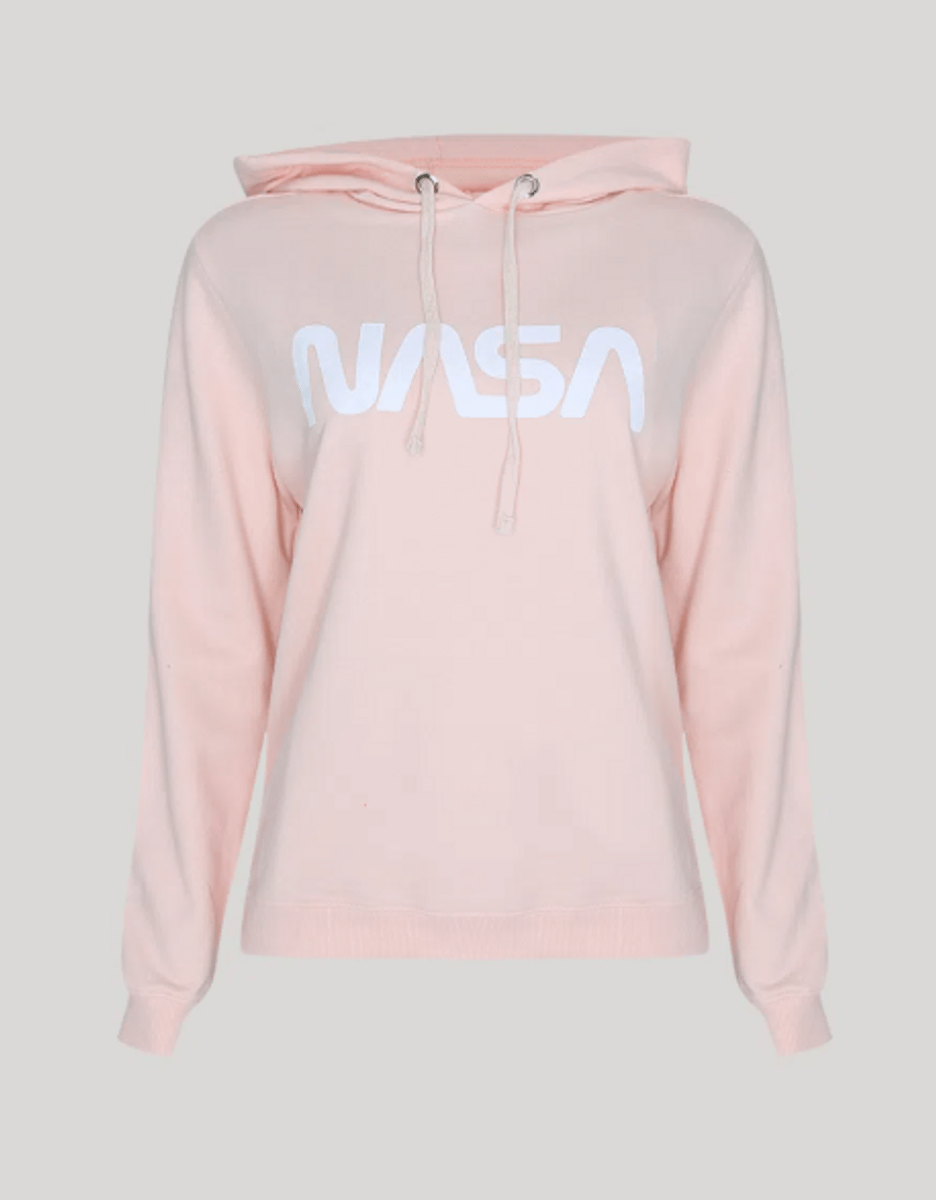 moletom nasa rosa