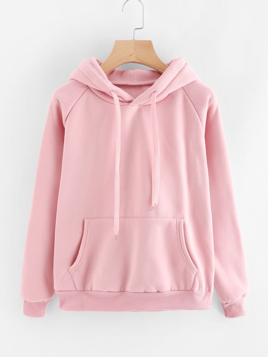 moletom feminino rosa