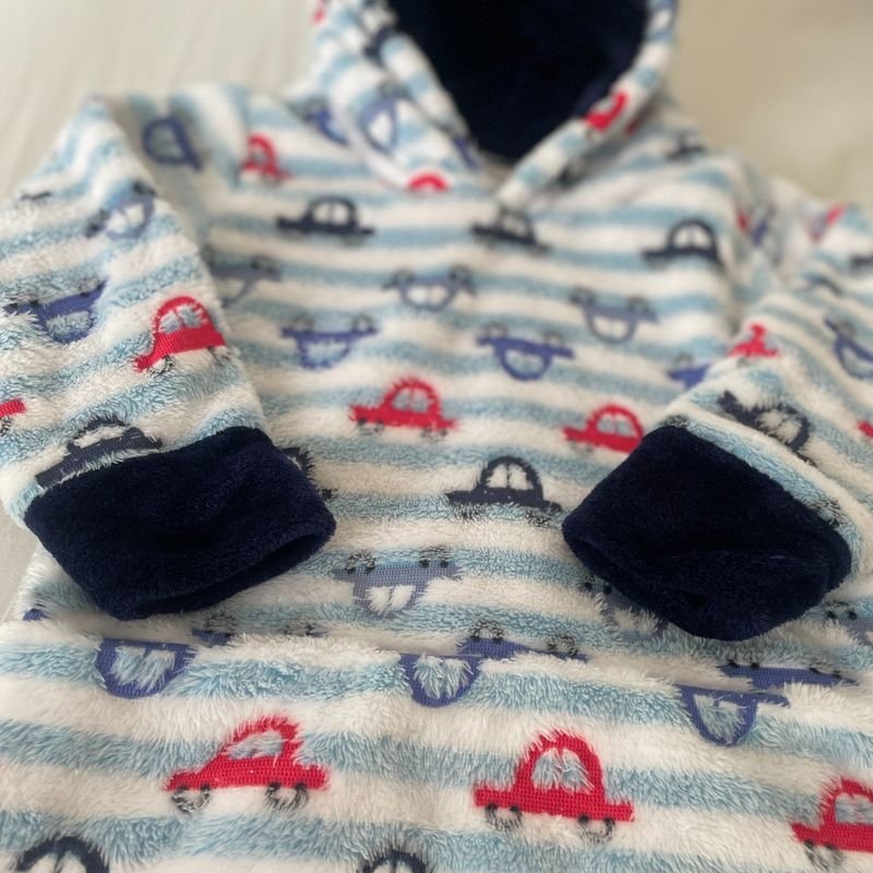 Blusão Soft Fleece Carrinhos, Roupa Infantil para Menino Usado 90747918