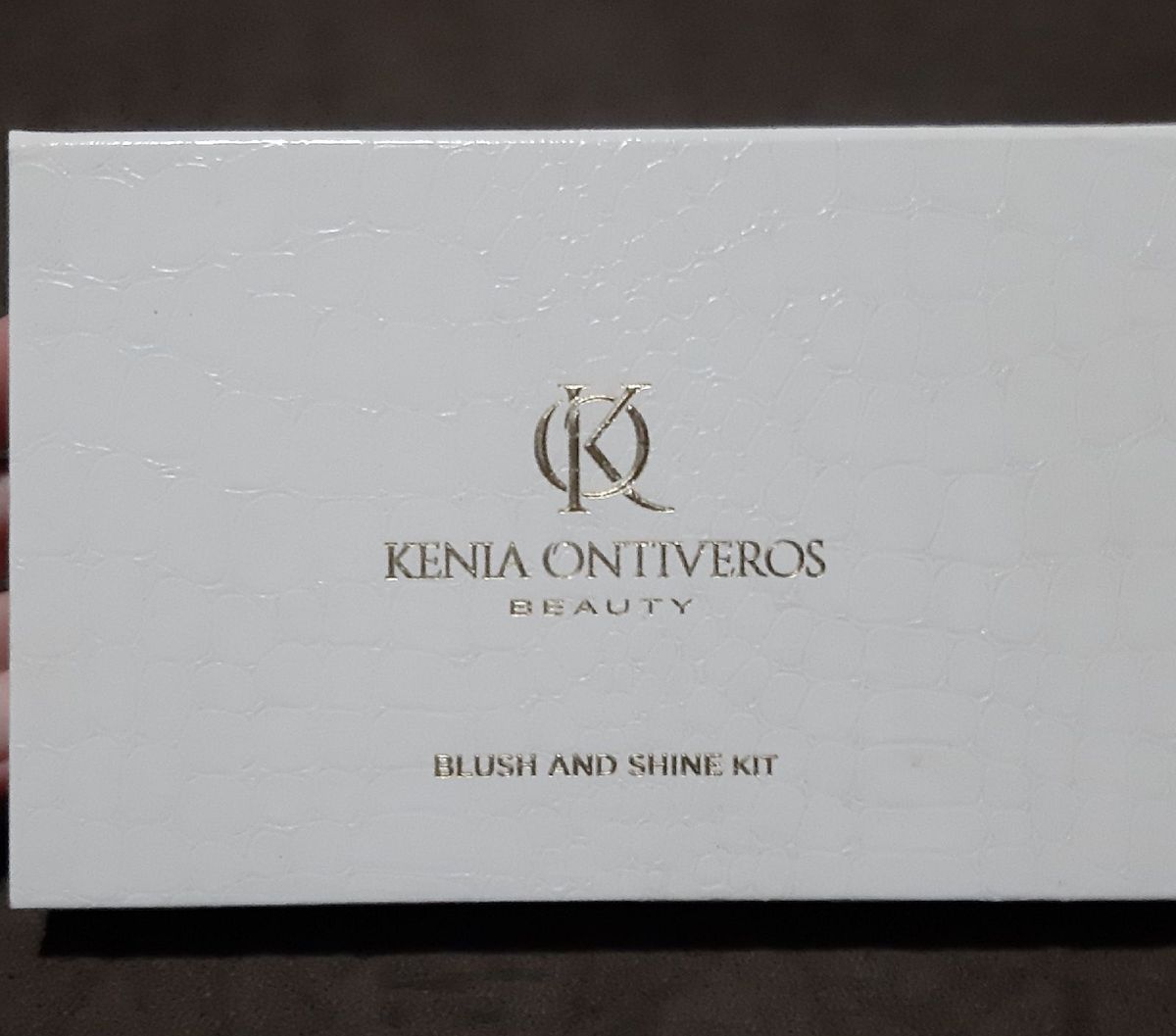 Blush And Shine Kit Maquiagem Feminina Kenia Ontiveros Beauty Nunca