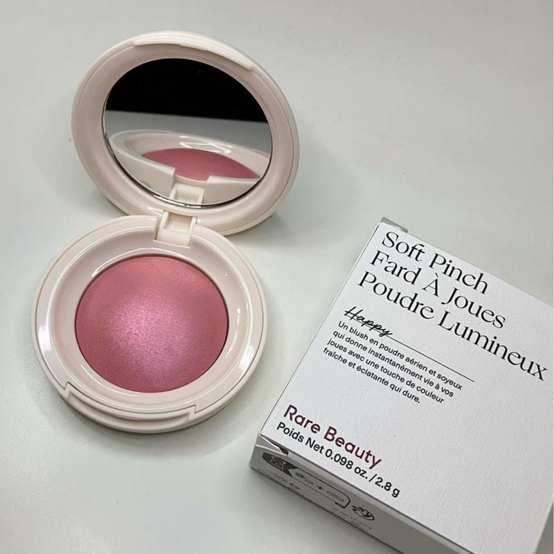Blush em Pó Rare Beauty - Cor Happy | Rare Beauty Nunca Usado