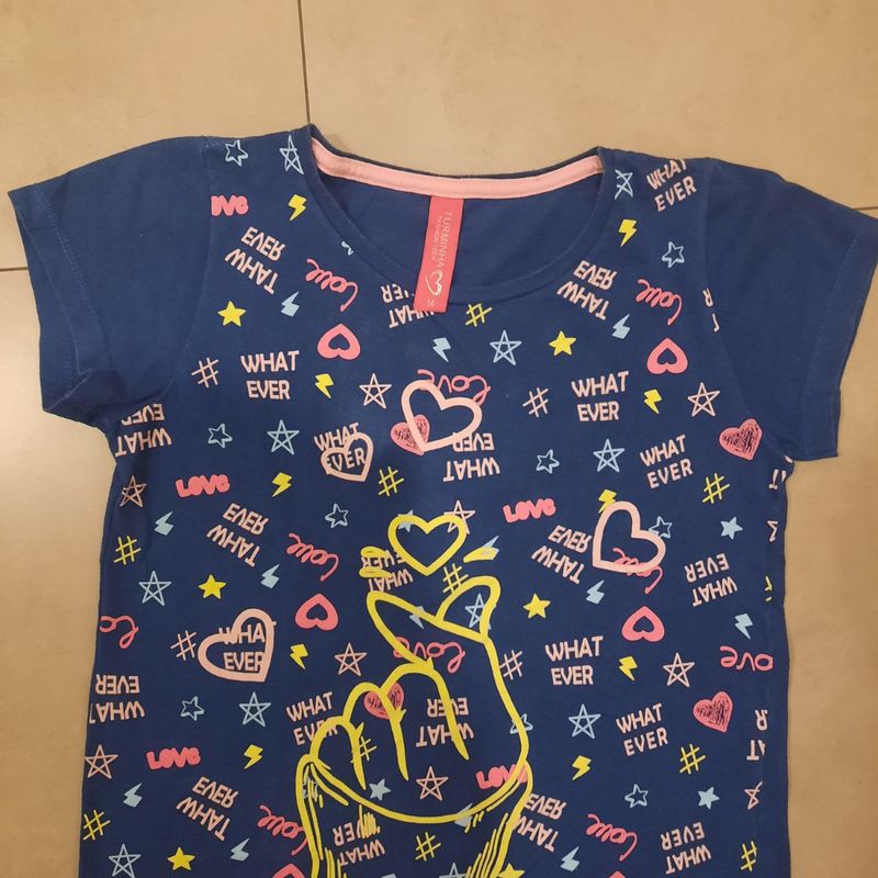 Blusinha Baby Look Teen, Roupa Infantil para Menina Turminha Fashion Teen  Usado 84575485