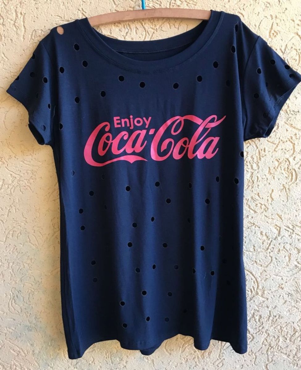 blusa da coca cola