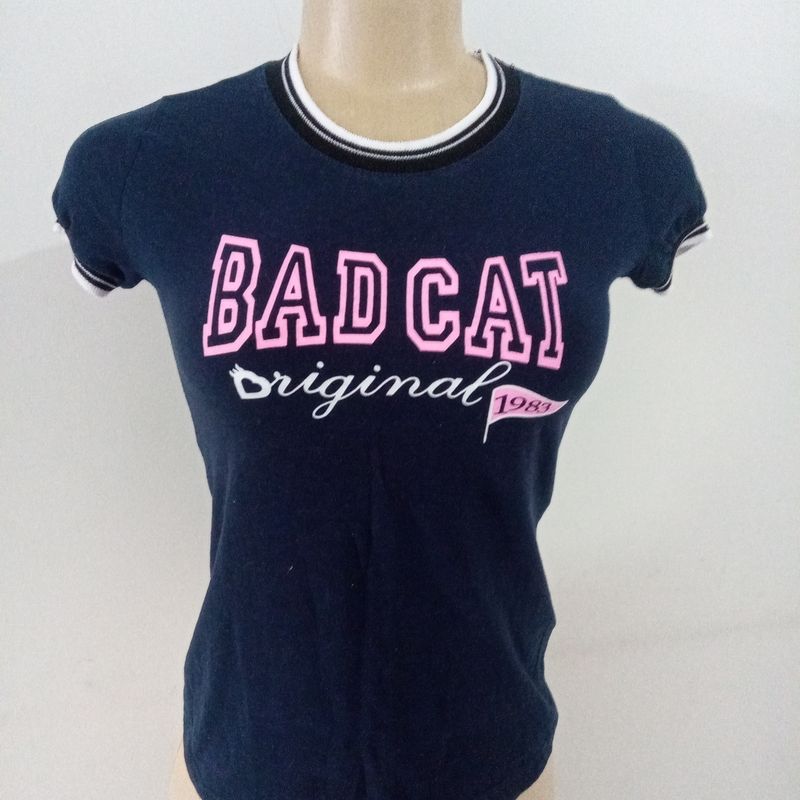 Blusinha Botão Badcat Marinho - Compre agora