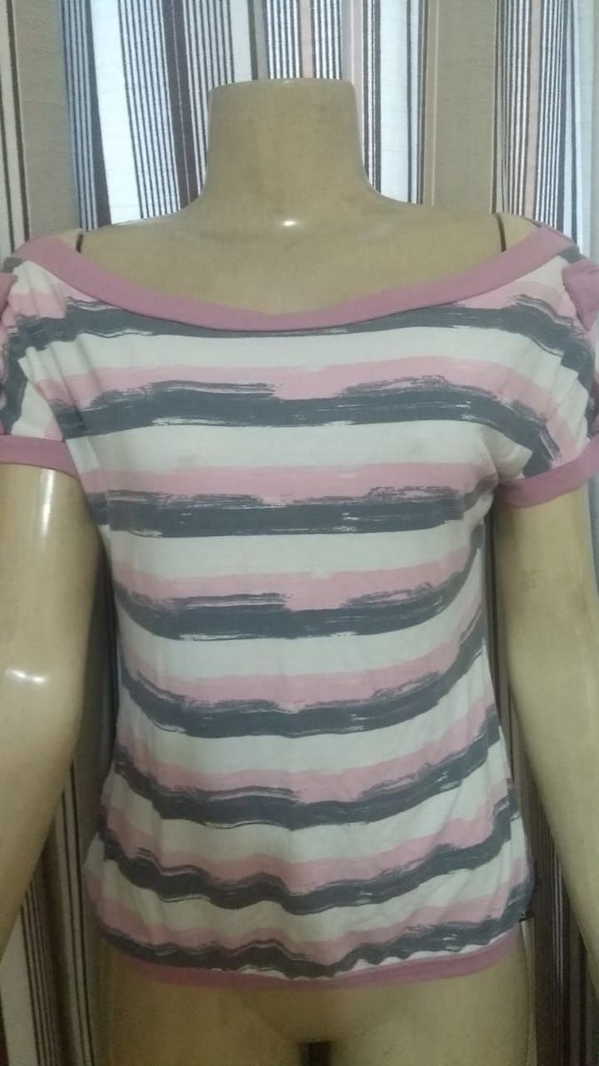 blusinha listrada - blusas sem marca