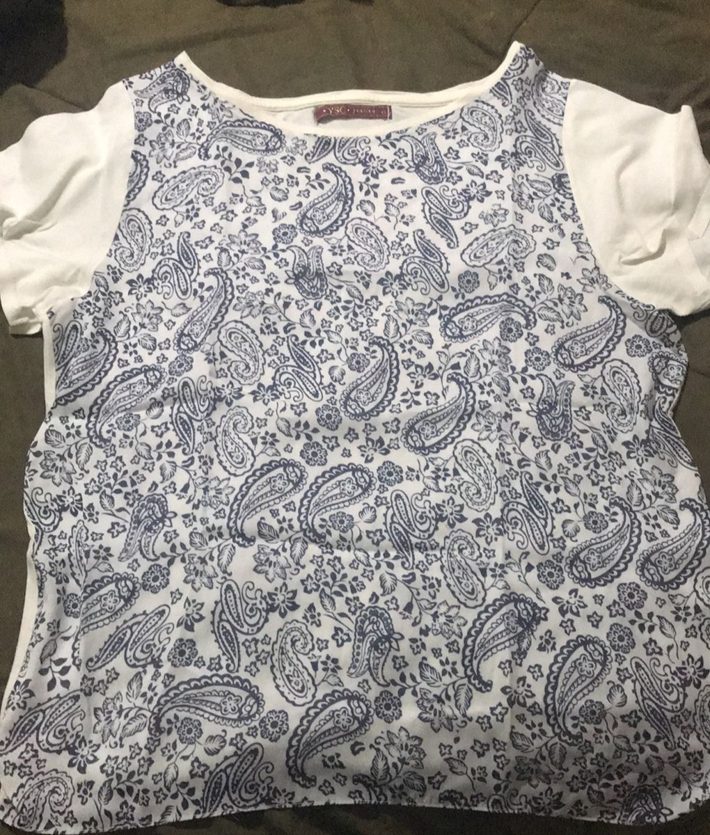 blusinha plaisley - blusas yessica