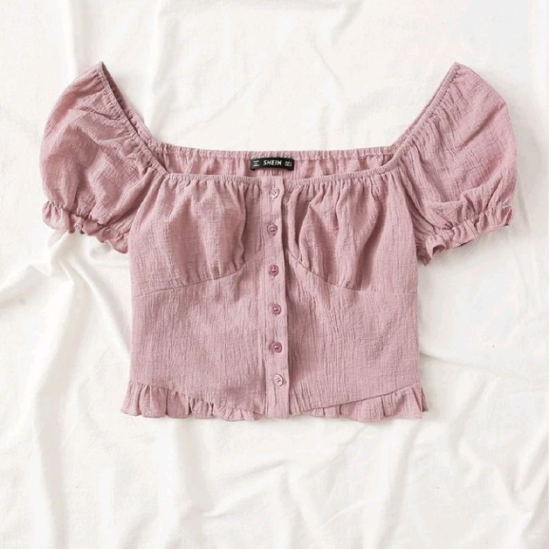 Blusinha Pink Plus Size Shein, Blusa Feminina Shein Nunca Usado 95341515