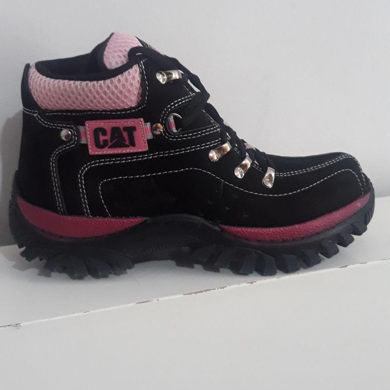 Bota Caterpillar Infantil Rosa