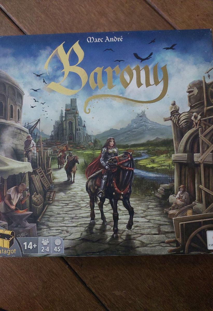 Barony Board Game - Medieval Strategy Game By Splendor's Marc Andre