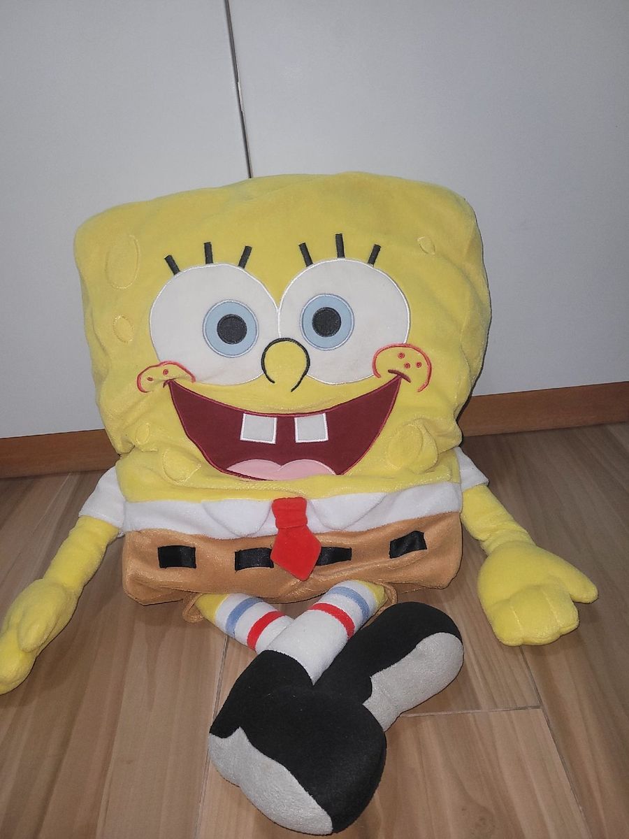 Bob Esponja Grande 60cm Universal Studios | Brinquedo Universal Studios ...