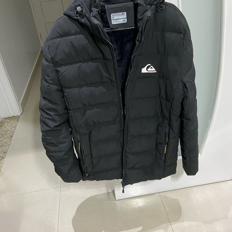 Bobojaco Quiksilver Masculino Peluciado Corta Vento Casaco Masculino  Quiksilver Nunca Usado 104714964 enjoei