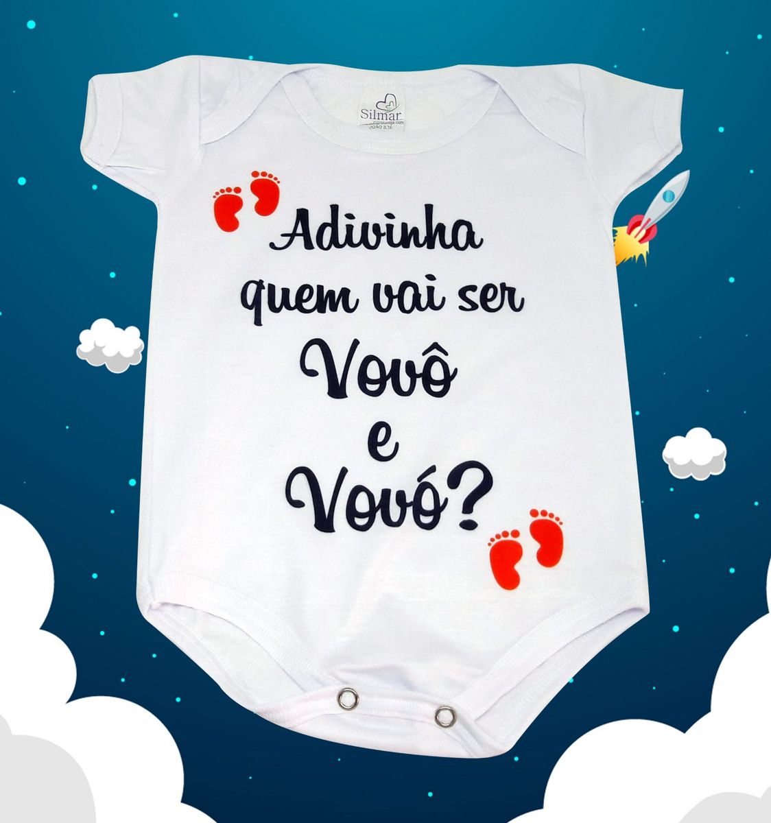 Body Baby Personalizado Surpresa Papai Cegonha C Bebe Roupa Infantil Para Bebe Nunca Usado Enjoei