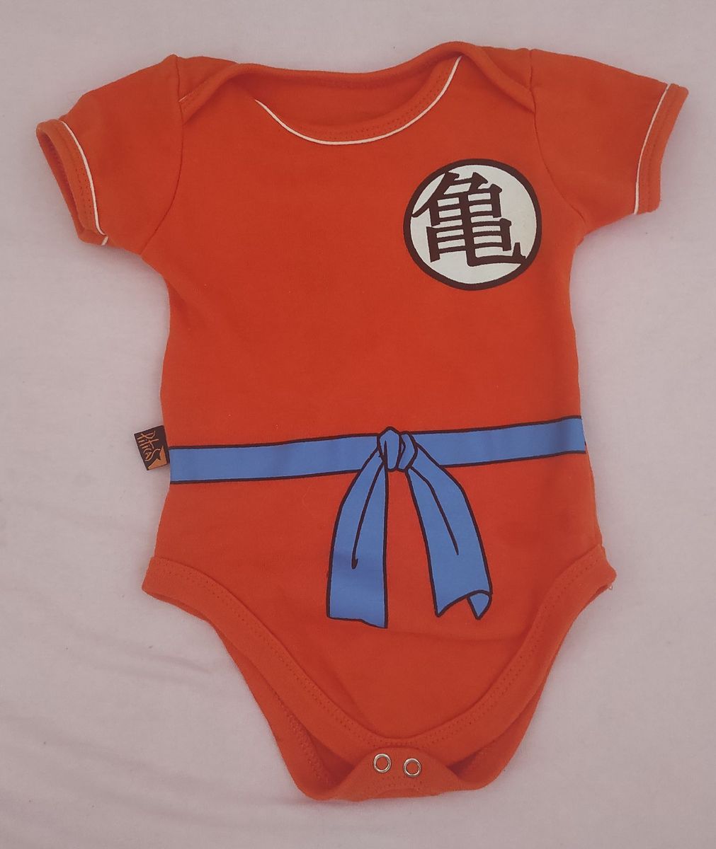 Body Bebê Dragon Ball Z | Roupa Infantil para Bebê Piticas Usado ...