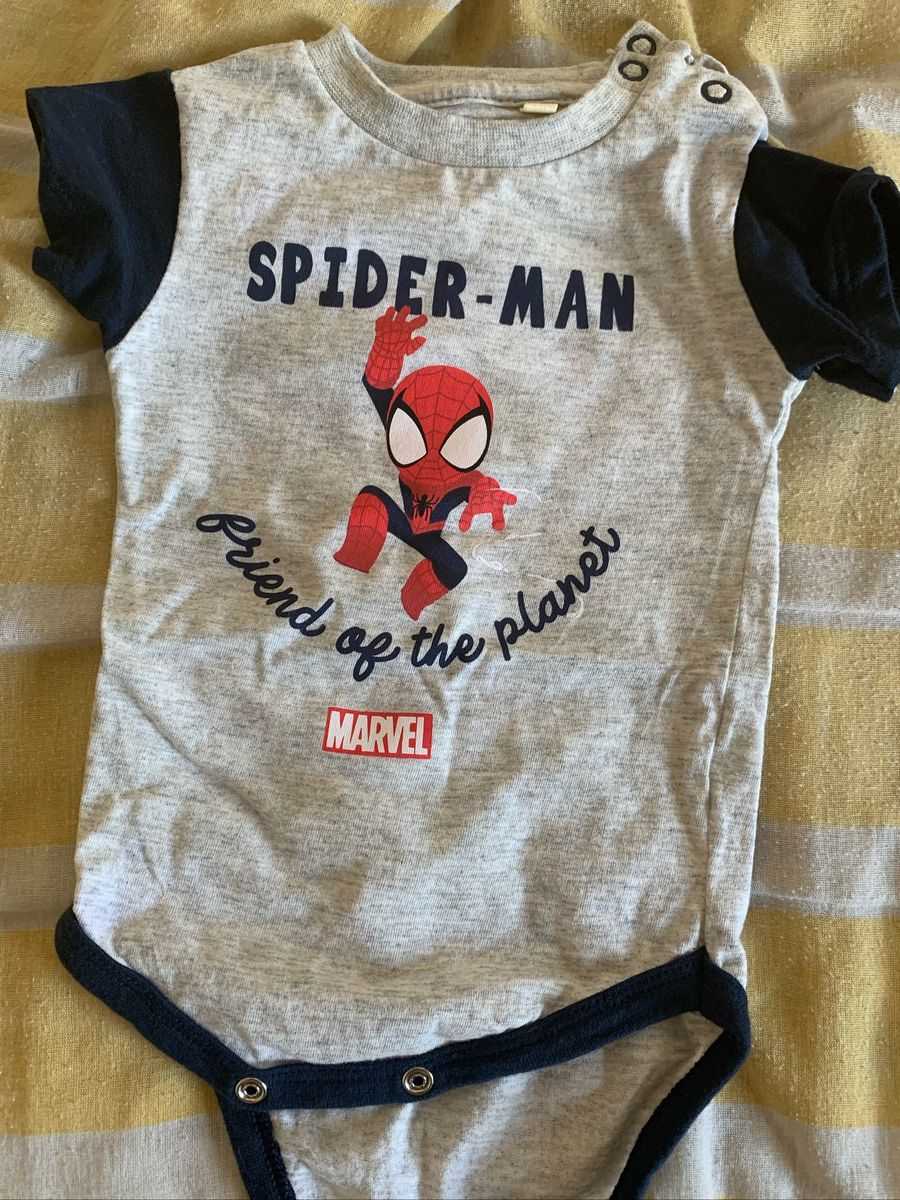 Body Bebe Menino 3 6 Meses Roupa Infantil Para Menino C A Usado Enjoei
