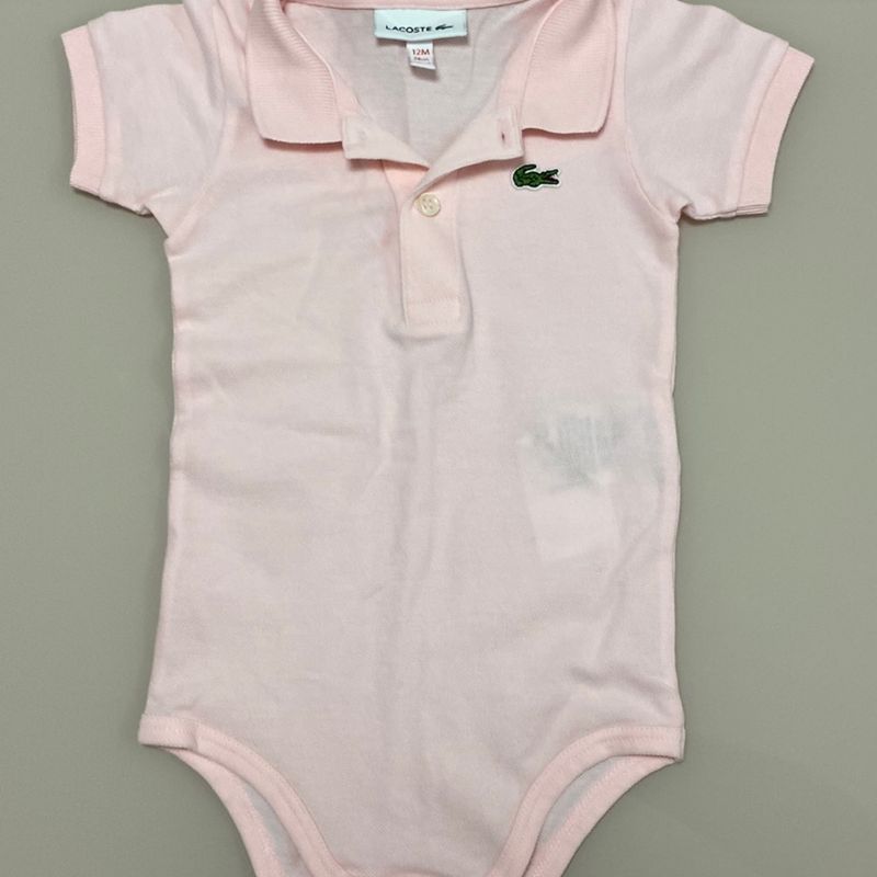 Body Bebe Rosa Lacoste Lacoste Usado 100709234 enjoei