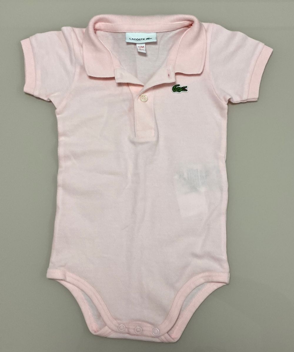 Body Bebe Rosa Lacoste Lacoste Usado 100709234 enjoei