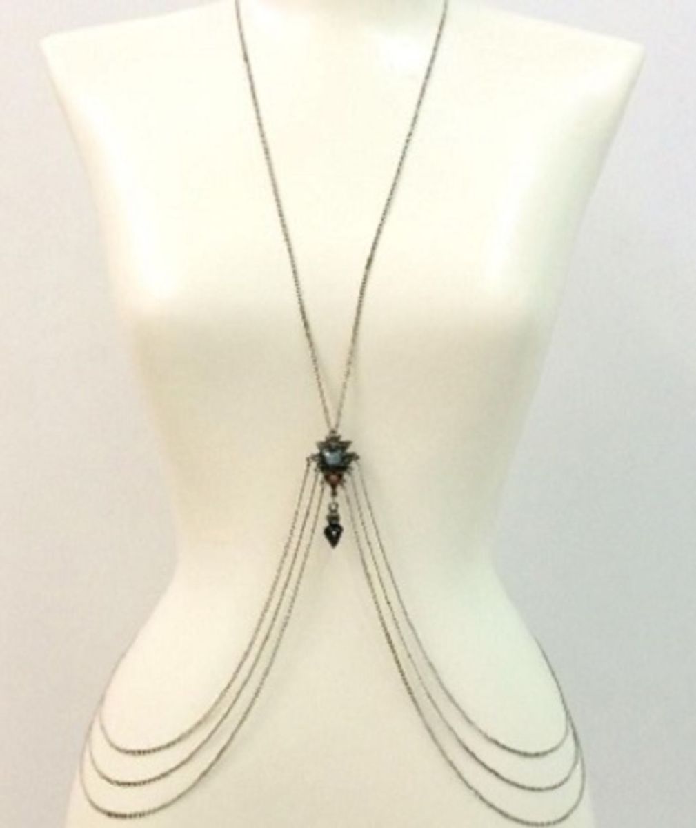 Body Chain | Bijuteria Feminina Mariana Dias Nunca Usado
