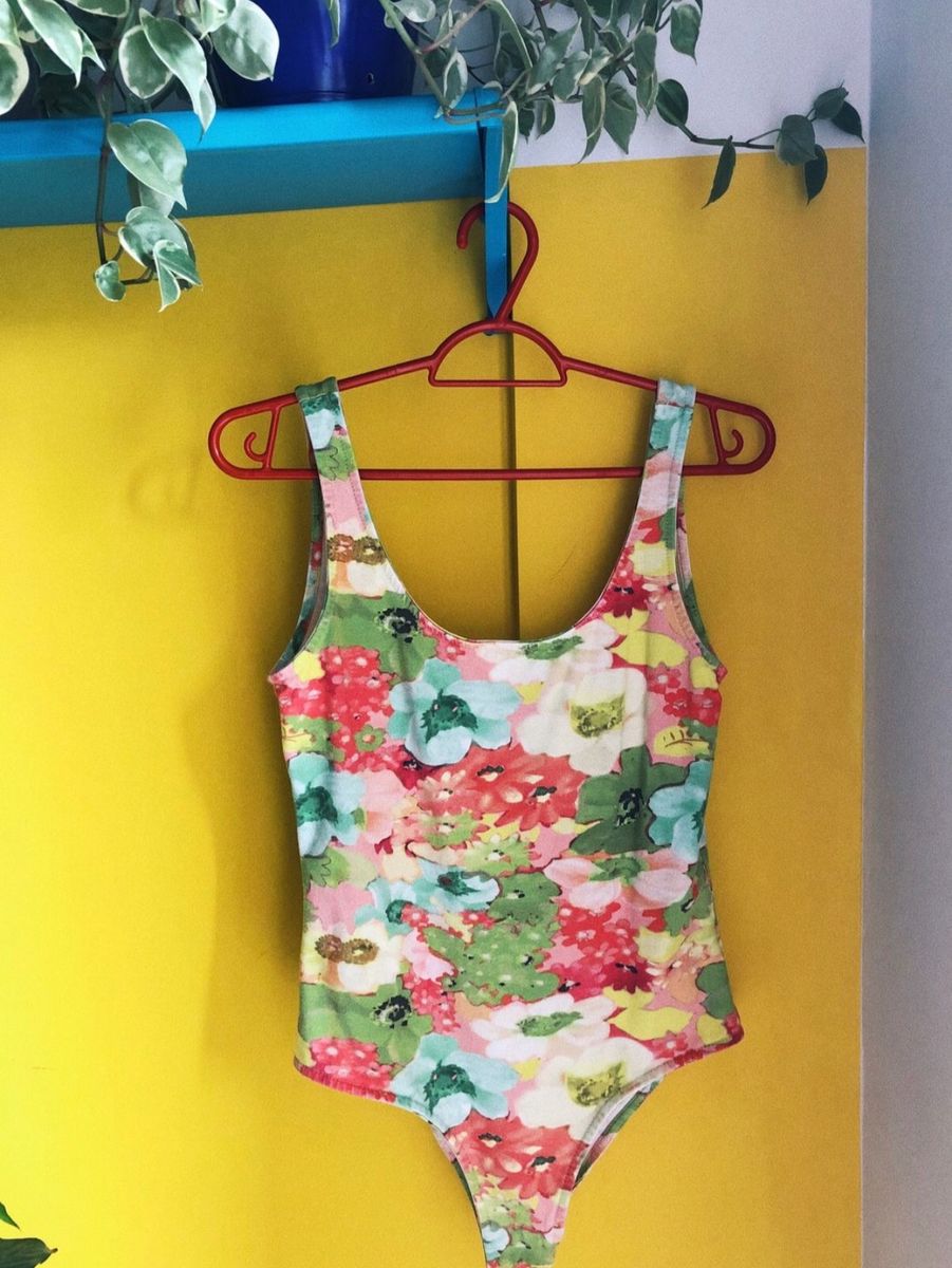 Body Farm Floral | Blusa Feminina Farm Usado 39143982 | enjoei