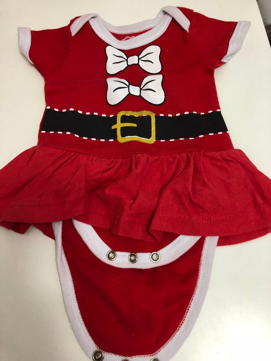 roupa de natal para bebe feminino