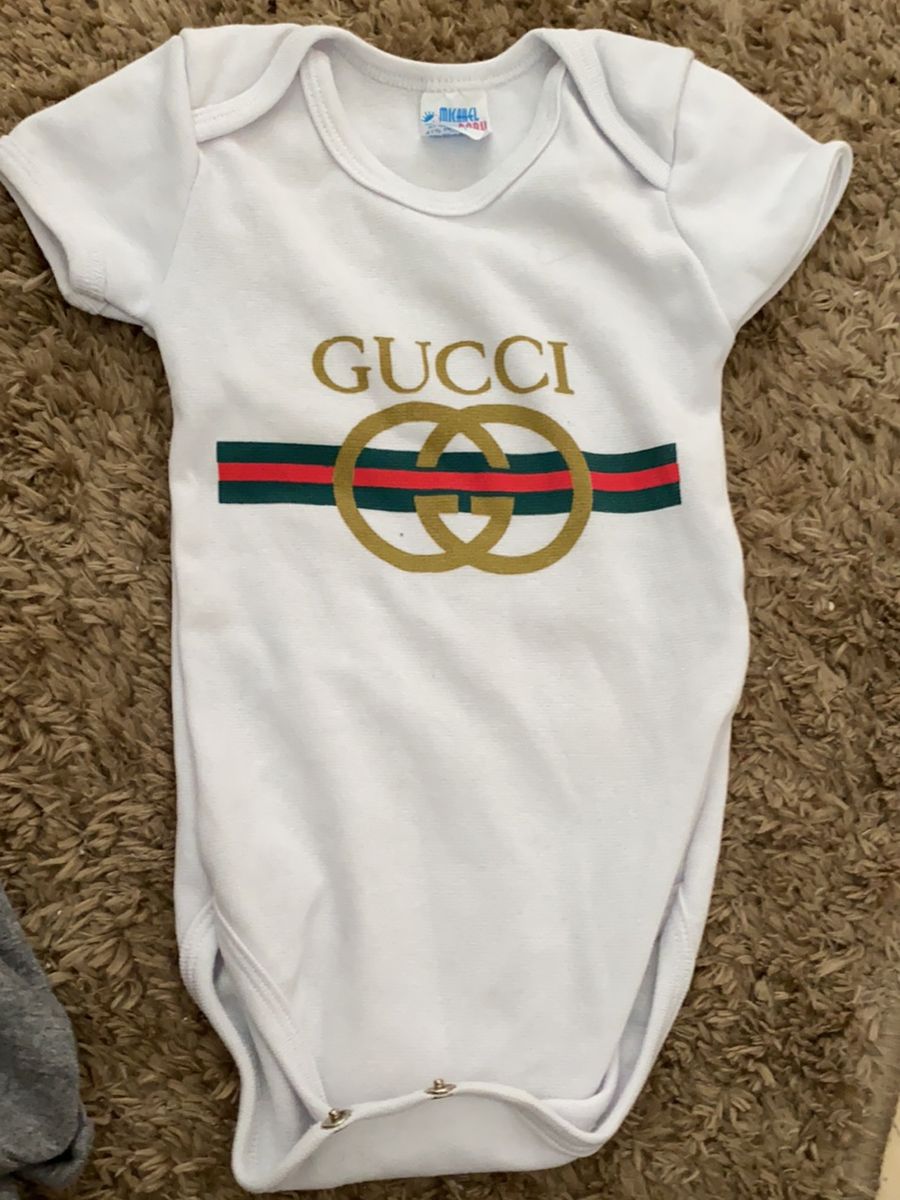 Body Gucci Roupa Infantil Para Bebe Gucci Nunca Usado Enjoei