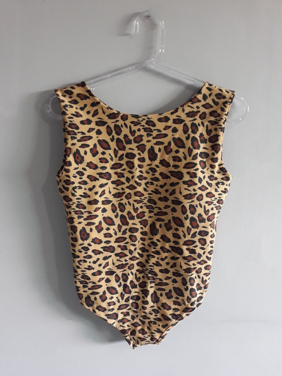 Body Maiô Onça | Moda Praia Feminina Nunca Usado 40820769 | enjoei