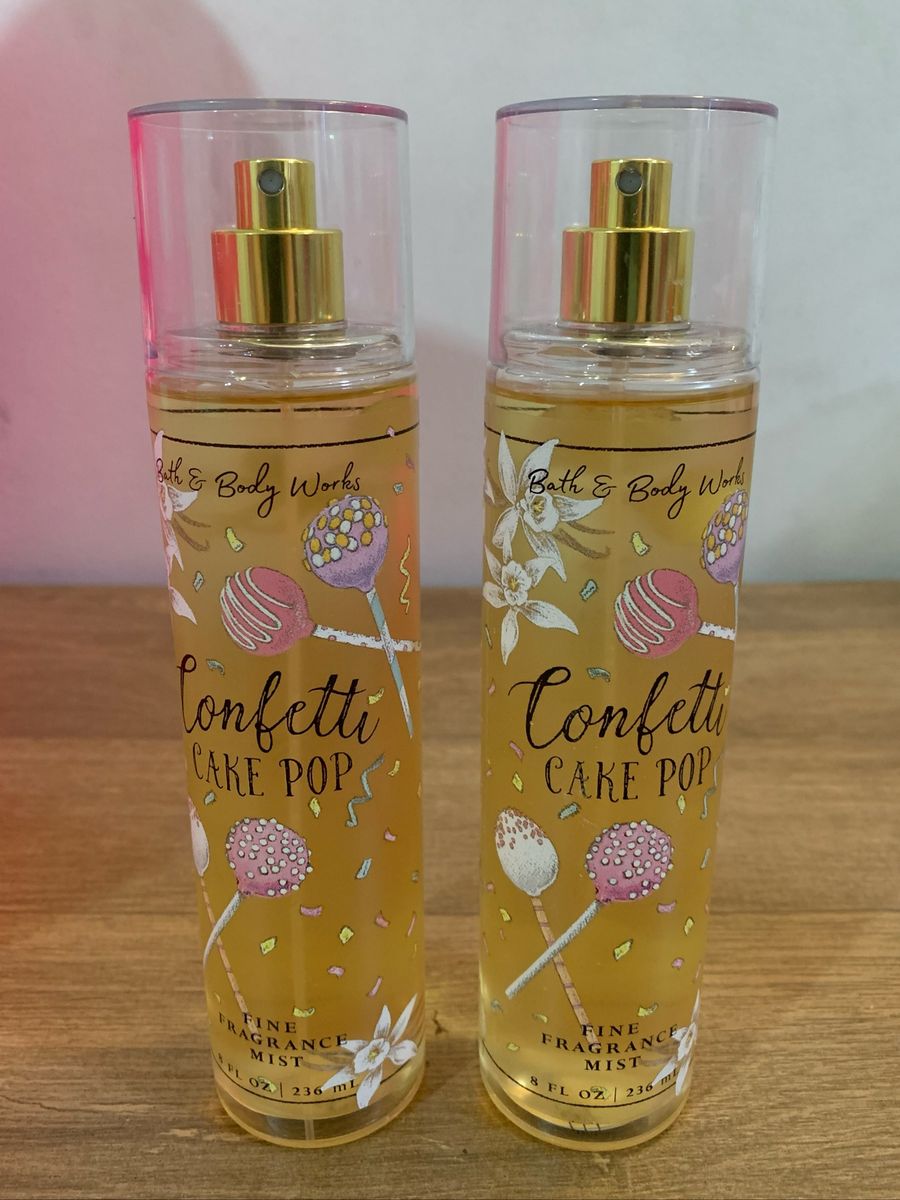 Body Mist Confetti Cake Pop Bath Body Works Perfume Feminino Bath