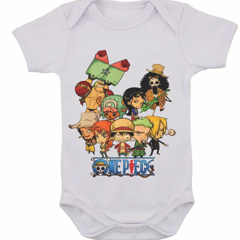 Body Infantil Luffy One Piece, Roupa Infantil para Bebê Casa Magica Nunca  Usado 59291948