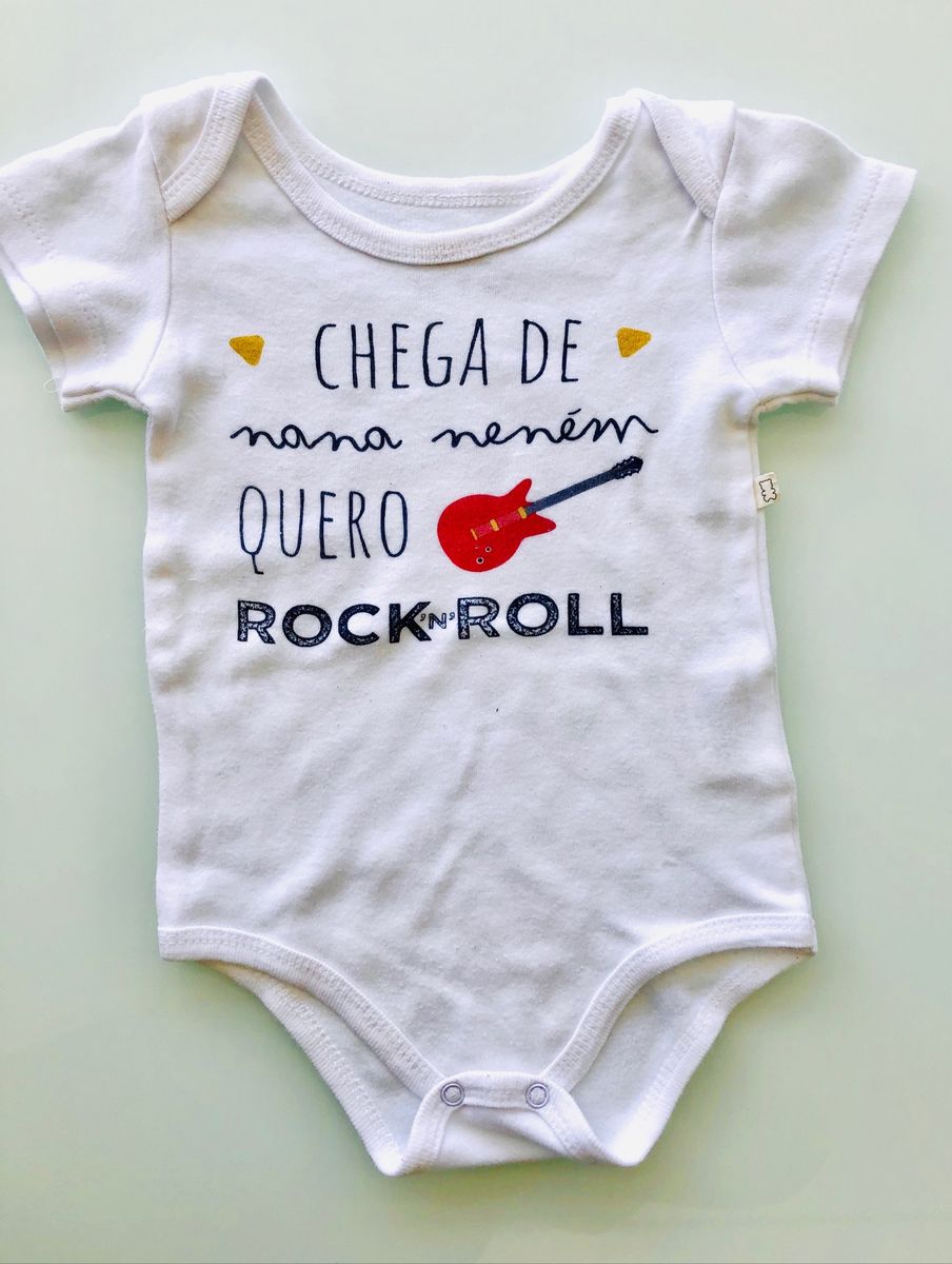 Body Rock N Roll Bebe 6 9 Meses Roupa Infantil Para Bebe Teddy Bloom Usado Enjoei