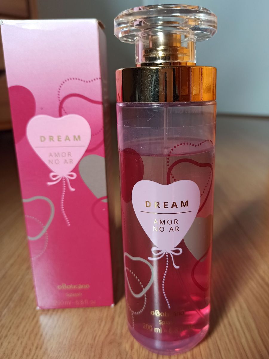 Body Splash Boticário Dream Amor No Ar Perfume Feminino O Boticário