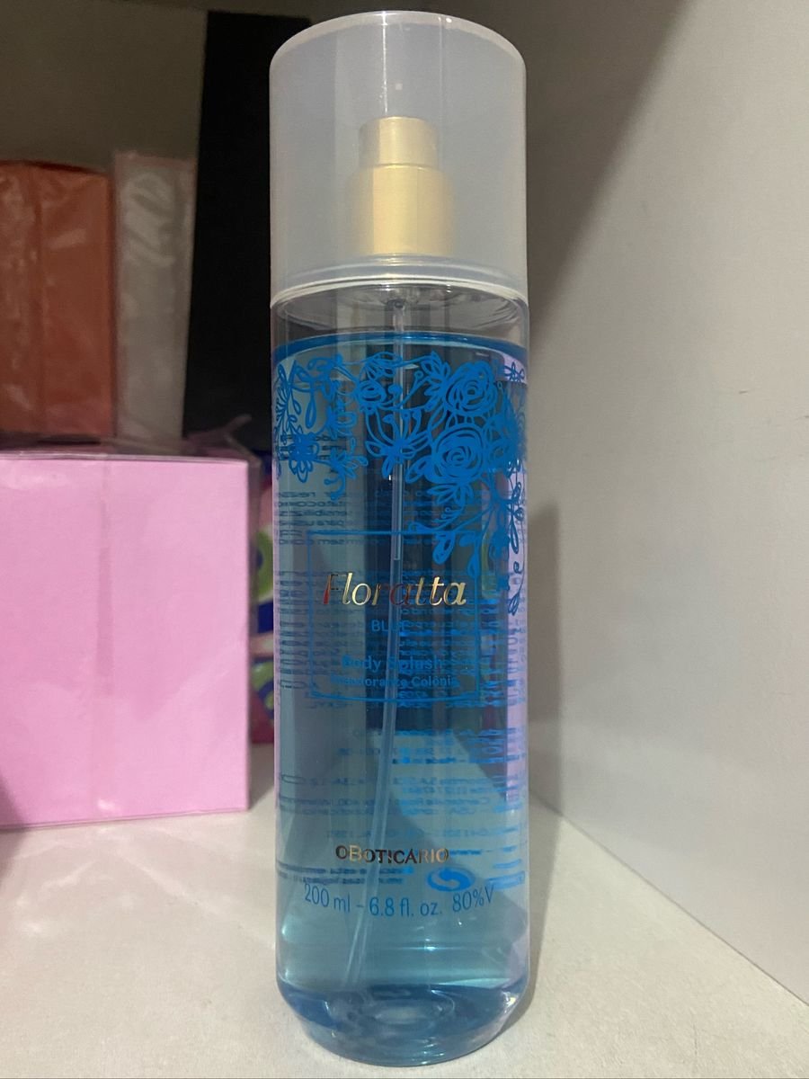 Body Splash Desodorante Col Nia Floratta Blue Ml Perfume Feminino O Boticario Nunca Usado