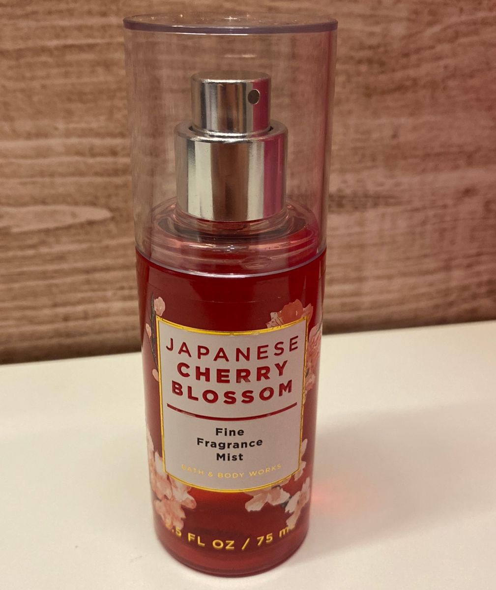Body Splash Japanese Cherry Blossom Victorias Secret Novo Perfume