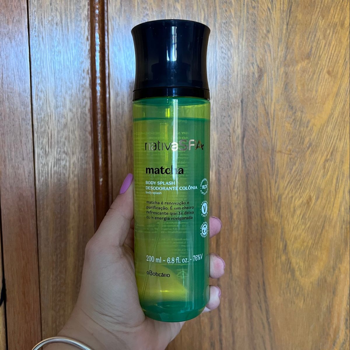 Body Splash Matcha Nativa Spa | Produto Feminino O Boticário Nunca ...