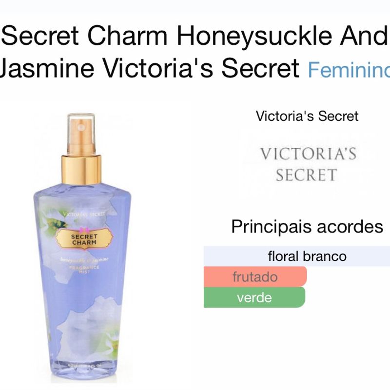 【廃盤】Victoria's Secret SecretCharm Body Splash - Secret Charm | Produto Feminino Victoria's Secret