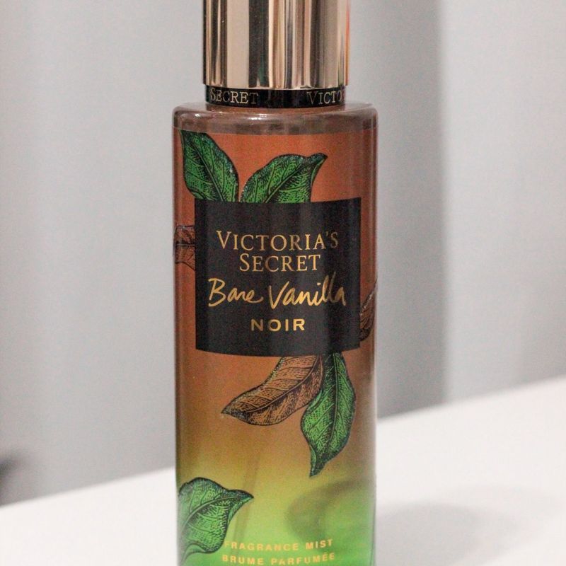 Body Splash Victoria'S Secret Bare Vanilla Noir Perfume Feminino