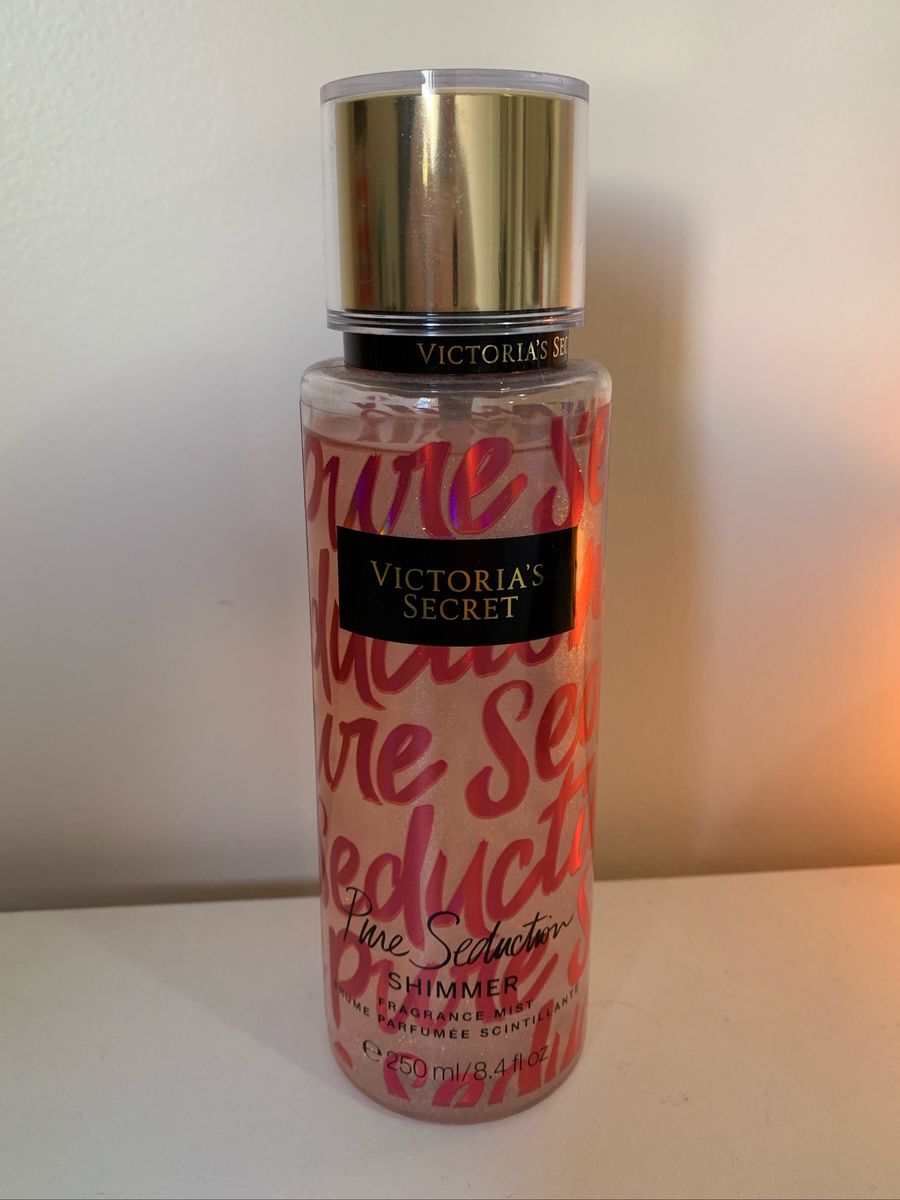 Body Splash Victoria Secrets Pure Seduction com Glitter Produto