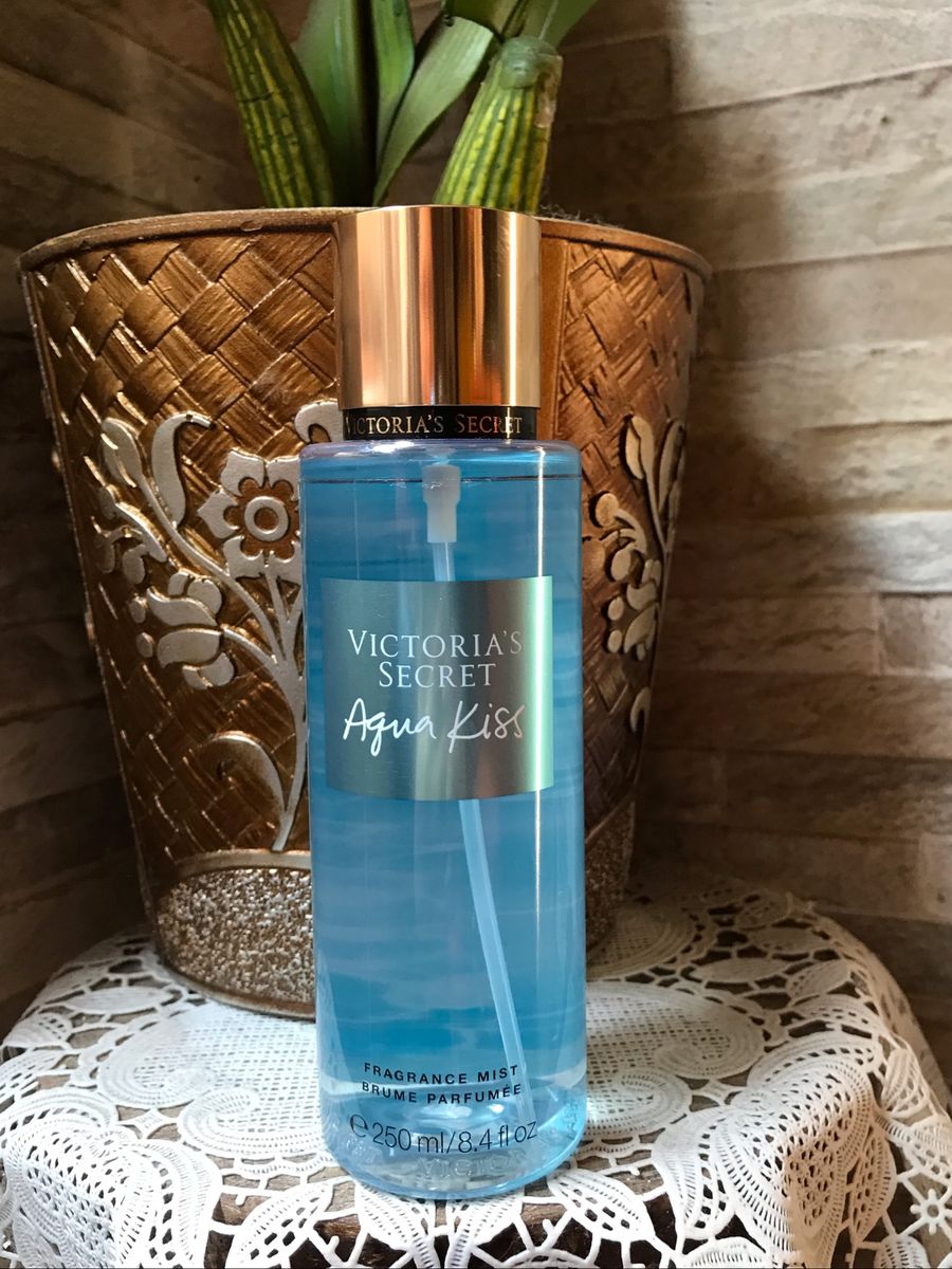 Body Splash Victorias Secret Aqua Kiss Perfume Feminino Victorias Secret Nunca Usado 75811599