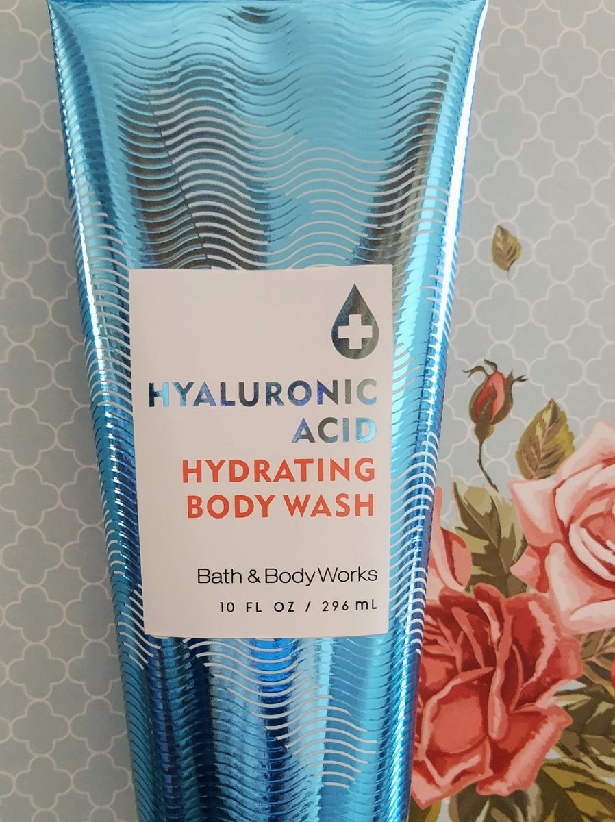 Body Wash Hyaluronic Acid Bath And Body Works Cosmético Feminino Bath And Body Works Nunca