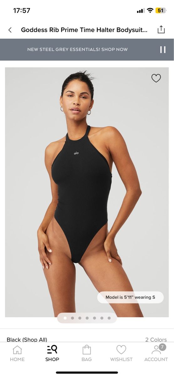 Bodysuit Alo Yoga | Alo Yoga Usado 103096299 | enjoei