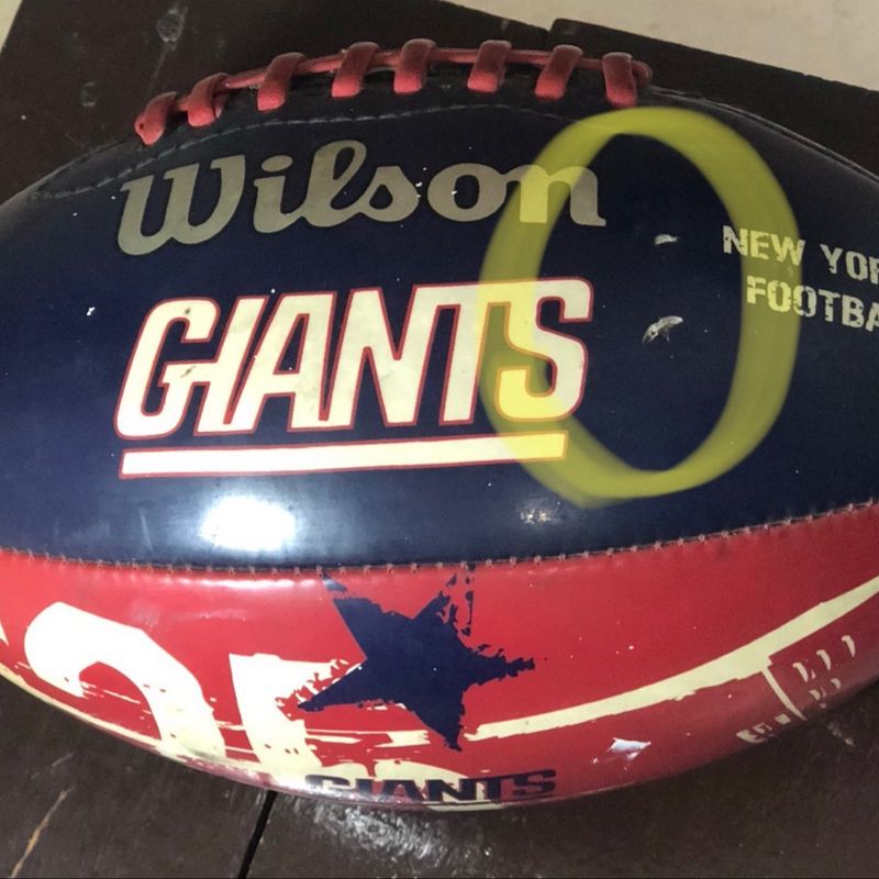 PIŁKA FUTBOLOWA Wilson NFL LICENSED BALL New York Giants