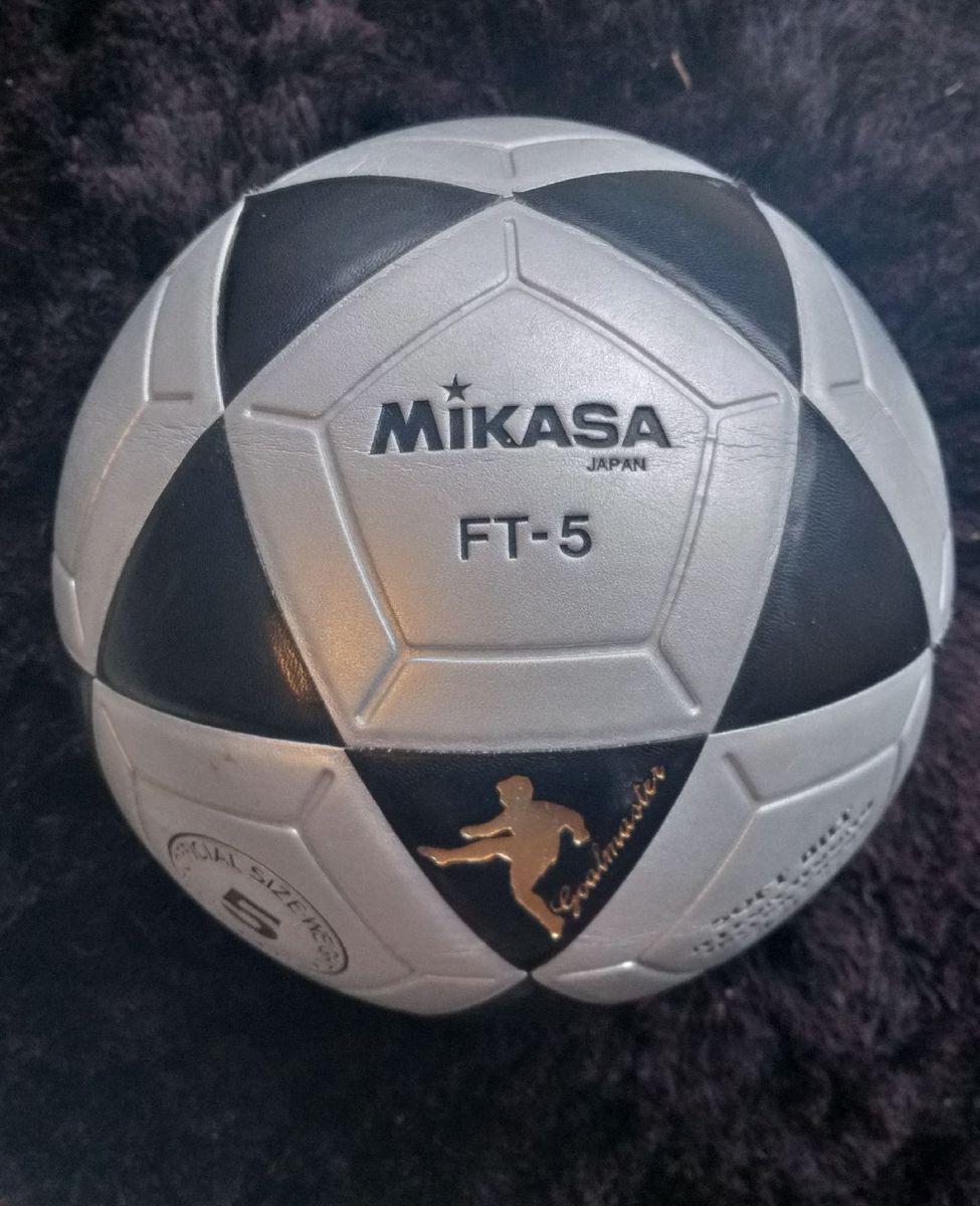 Bola De Futvôlei Futevolei Mikasa Ft 5 - Ft5 Original preta com