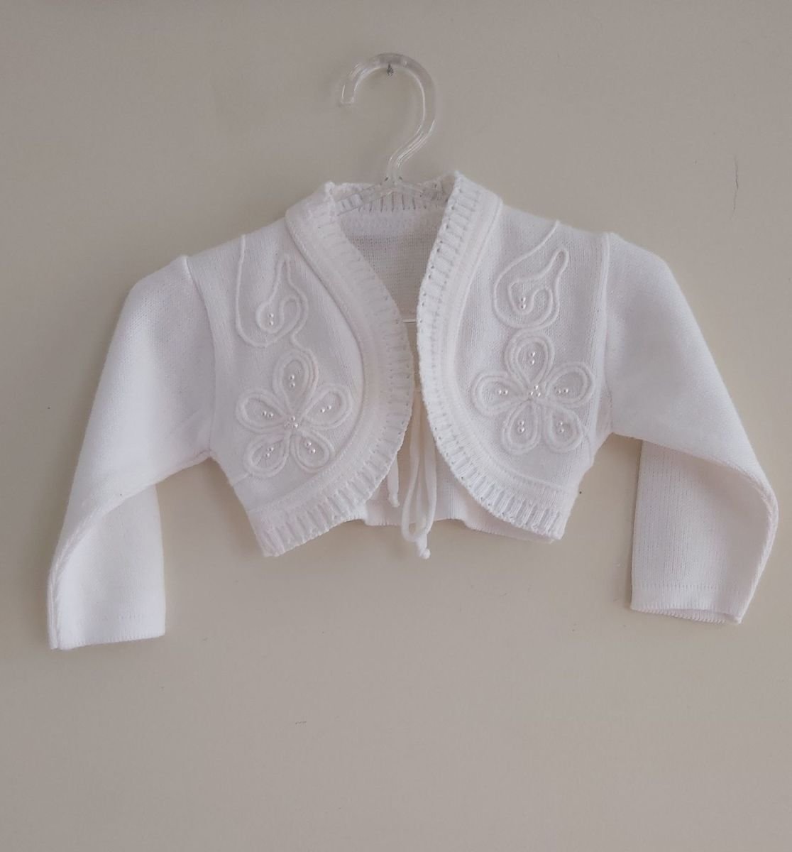 Bolero Branco Baby Roupa Infantil Para Bebe Usado Enjoei