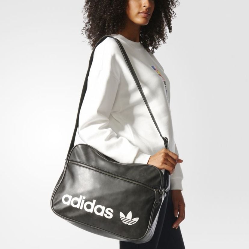 bolsa airliner vintage adidas
