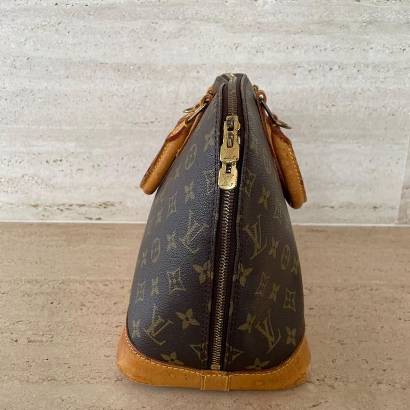 Bolsa Louis Vuitton Original Alma PM Monograma Feminina