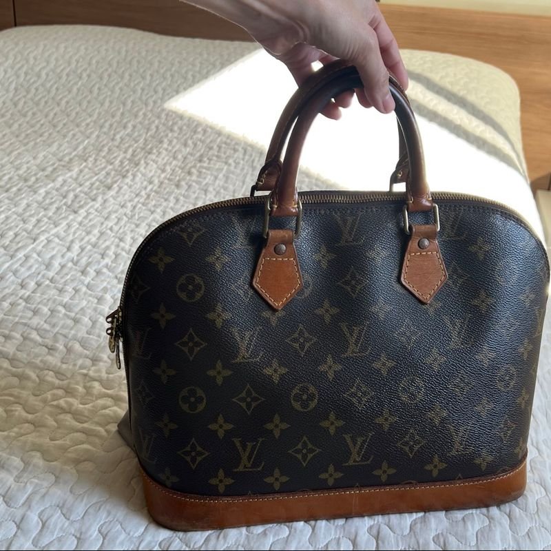 Bolsa Louis Vuitton Original Alma PM Monograma Feminina