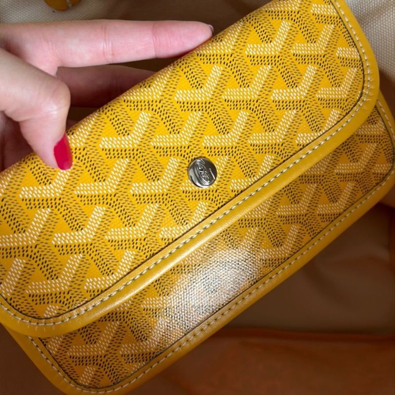 Bolsa Goyard amarela