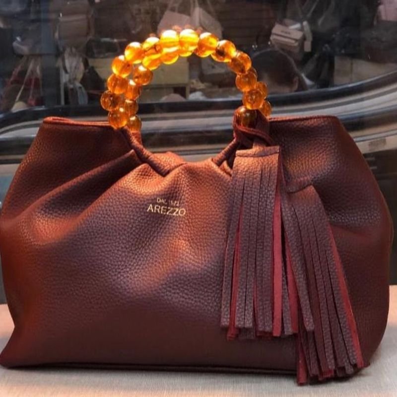 Bolsa Arezzo Bolsa de m o Feminina Arezzo Bolinha Nunca Usado 45931739 enjoei